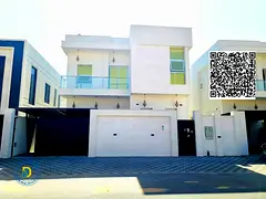 For sale: Modern villa in Al Yasmin, 5BR, electricity and water included, freehold , bank financing