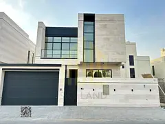 Luxury villa for sale in Al Bahia - two floors and a roof terrace with a modern design, featuring 5