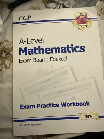 CGP A-Level Mathematics Edexcel Exam Practice Workbook (Includes Answers)