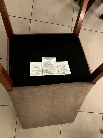 Chair (wooden frame) -Very  Good used condition