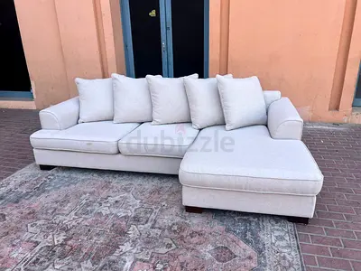 The One Kingston L Shape sofa beige
