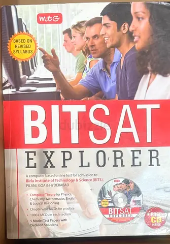 BITSAT preparation book for grade 11-12 students
