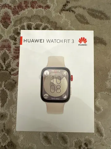 Huawei Watch Fit 3 - Brand New Boxed Smartwatch (Beige)