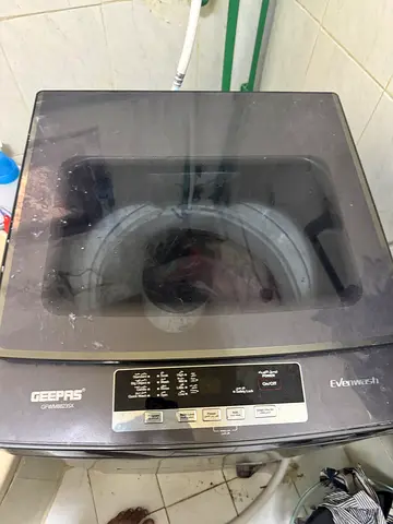 Used Geepas Top Load Washing Machine - 8kg (Good Working Condition)