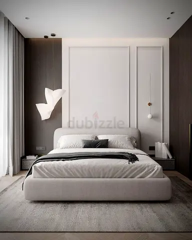 Minimalist Low Platform Bed