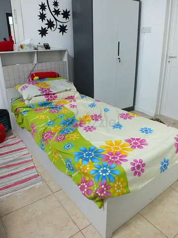 Single bed (mattress and frame included) Lightly used and In Excellent Condition (Price Negotiable)