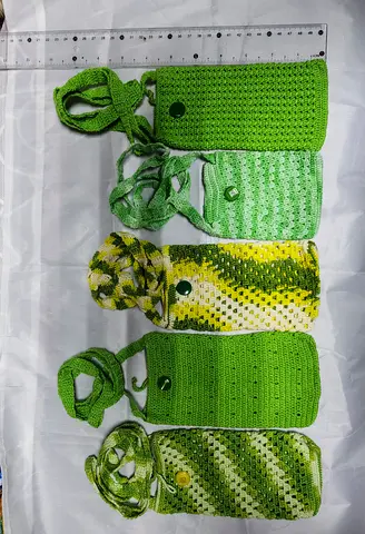 Handmade Crochet Mini Bags