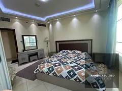 Furnished one-bedroom apartment (divided into two bedrooms) for annual rent in Orient Towers (panora