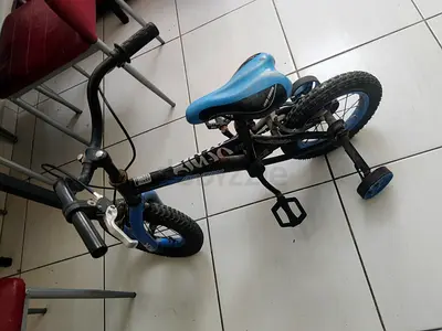 Kids 12-inch Bicycle with Training Wheels - Good Condition