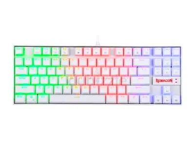 K552 KUMARA RGB Mechanical Gaming Keyboard - red switch (White) with key cap and switch puller