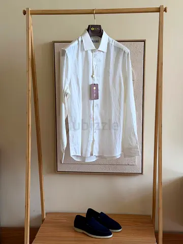 Loro piana Mens White Dress Shirt - Brand New with Tags, Size small to 3xl
