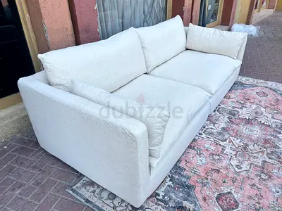 Marina home Milos Three seater sofa feather filled