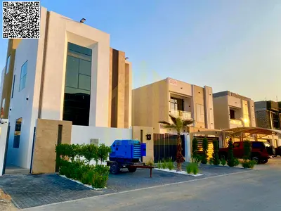 للبيع فيلا بتصميم مودرن مميز| شامل رسوم التسجيل والتملك | قريبه من شارع محمد بن زايد وشارع الامارات | قريبه من جميع الخدمات من المالك