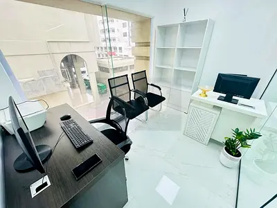 Discover the joy of hassle-free renting| Fully fitted office for Rent