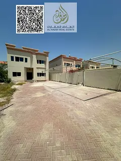 Villa for annual rent in Al Jurf 2 area, Ajman, very large area
