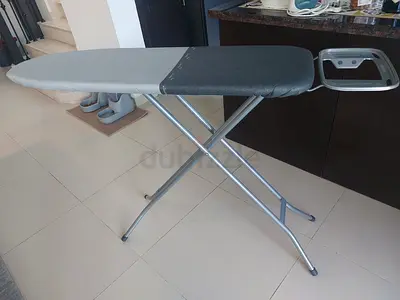 Sturdy Ironing Board with Sleeve  Iron Rest - Good Condition