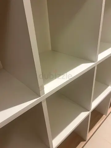 White 9-Cube Modular Storage Shelf (not IKEA) - Perfect Condition 146x140