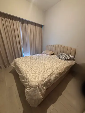 Anna King bed velvet beige 180x200 cm