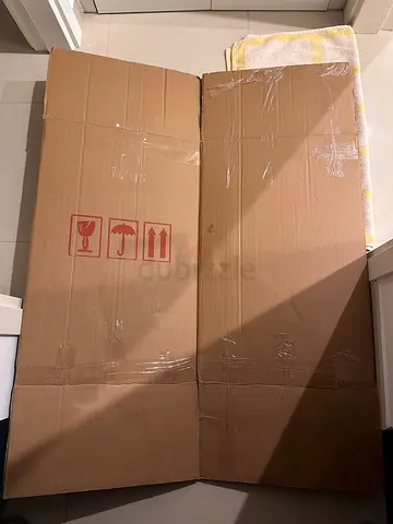 Large Cardboard Moving Boxes (Flattened)