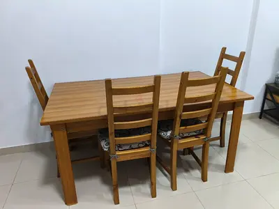 Dining table, طاولة سفرة