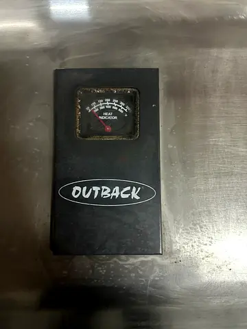 Outback analog battery monitor / gauge - used