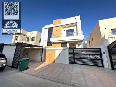 🏠 للبيع فيلا في الياسيمن بعجمان _ 5 غرف ماستر ومجلس وصالتين و غرفه خادمه _ شامله كهرباء ومياه ومكيفات _ تملك حر لجميع الجنسيات