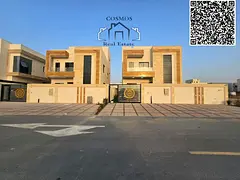 🏡 Modern Villa for Sale | Al Helio 2, Ajman | G+1+R | 4 Master Bedrooms + Maid’s | Ultra Lux Fi
