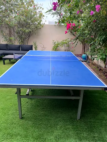 Outdoor Blue Table Tennis Table - Good Condition