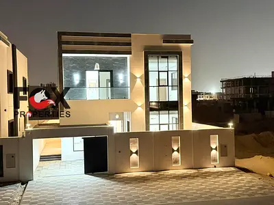 5 master bedroom villa Al Zahya Ajman 7 baths maid room spacious 110K yearly 4 payments ready