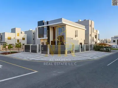 Villa for sale on a corner lot with two street frontages, including registration and ownership fees, near all services and public facilities. Freehold