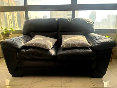 URGENT SALE: Sofa Faux Leather 3 + 2