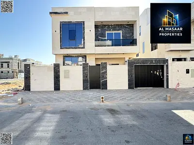 Ground floor, first floor, and roof in Al Yasmin Gardens. Personalized finishing. Freehold ownership for all nationalities. Brand new, first occupancy