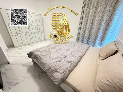 شقة غرفة وصالة مفروشة للإيجار في الراشدية 3 مقابل الحديقة