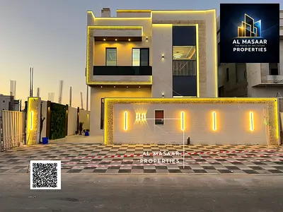 The villa's price is 1,850,000, including registration fees and electricity and water connection fees. Stunning 5-bedroom villa in Al Zahia, Ajman Vi