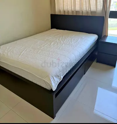Ikea double bed 140×200 bed with mattress available in perfect condition