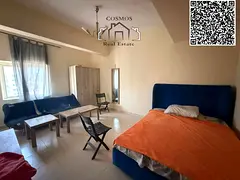 🛋️ Fully Furnished | Al Ameera Village, Yasmeen Area, Ajman | 595 sqft | Close Kitchen | AED 24