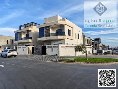 فيلا فاخرة زاوية للبيع في الهليو، عجمان | 5 غرف نوم رئيسية | 3400 قدم مربع | شارعان | شلال | مباشرة من المالك | 1,950,000 درهم إماراتي