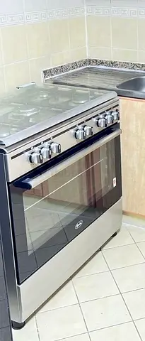 Term: Stainless Steel Gas Range with Oven - Good Working Condition