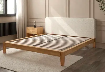 Urgent sale 🚨 - High Quality Brandnew - Solid wood bed base INCLUDING englander mattress Queen size