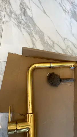 Brushed Gold Kitchen Sink Mixer Tap - Brand New
