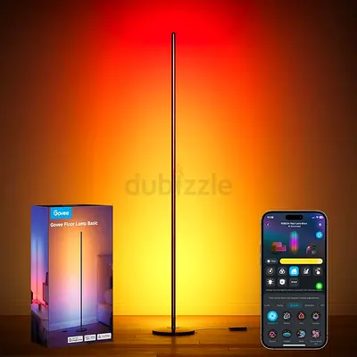 Govee RGBIC Floor Lamp, LED Corner Lamp Works with Alexa