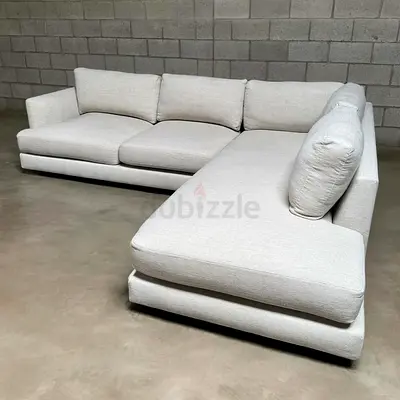 West elm L shape sofa