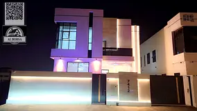 🏠 Villa for sale in Al Helio 2, Ajman - 4 master bedrooms, majlis, living room, and swimming pool