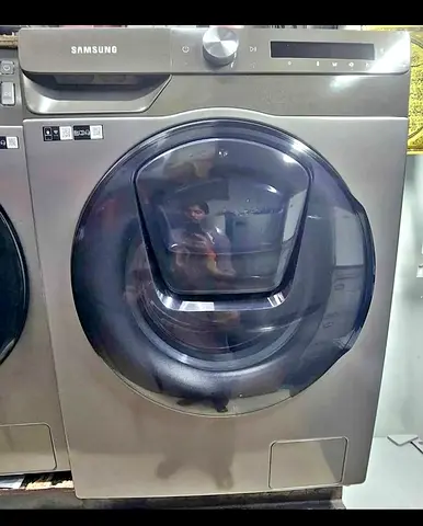 Samsung Front Load Washer (AddWash) - Grey, 9 kg good working conditions free home delivery