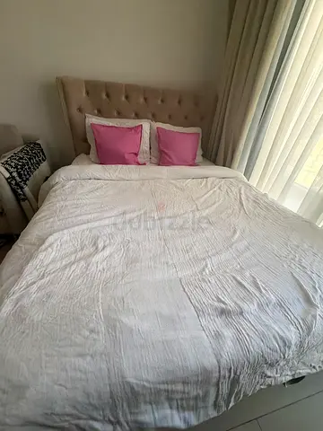 Double bed with under storage