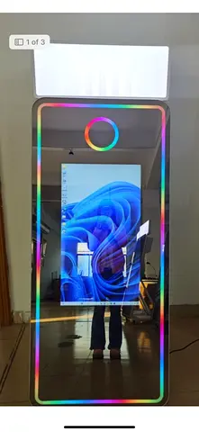 65” Magic Mirror Photo Booth – Full Package (Camera + Accessories)