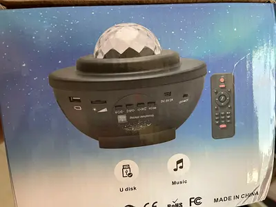 LED Galaxy Star Projector with Remote and USB/TF Input