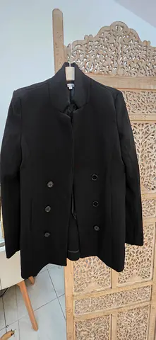 Black womens blazer/jacket size S - gently used