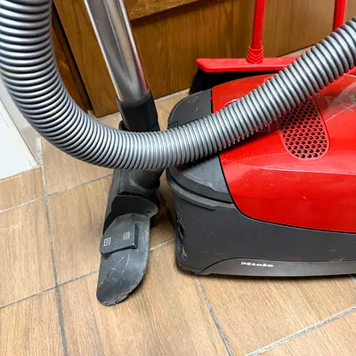 Miele Canister Vacuum Cleaner (with broom and window cleaner) - Used, Good Working Condition