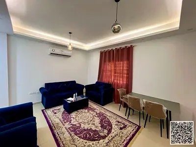شقه فاخره غرفه وصاله مع بلكونه باطلاله مفتوحه.كورنيش عجمان. مفروش بالكامل للإيجار الشهري✨الإيجار يشمل الفواتير والإنترنت